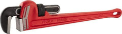 Proto - 24" Steel Straight Pipe Wrench - 4" Pipe Capacity - USA Tool & Supply