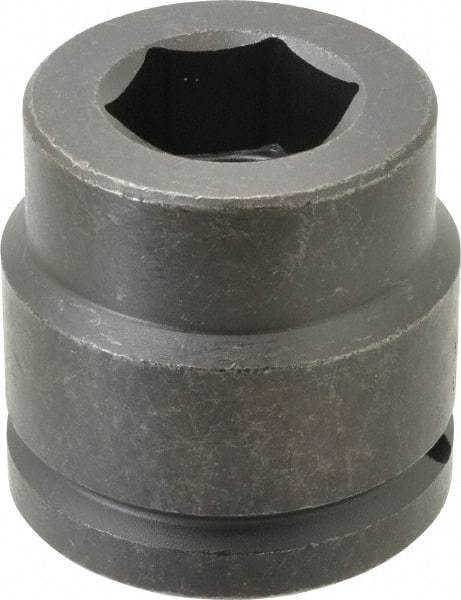 Proto - 1-1/2" Drive 1-1/2" Standard Impact Socket - 6 Points, 3-1/8" OAL - USA Tool & Supply