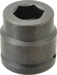 Proto - 1-1/2" Drive 1-1/2" Standard Impact Socket - 6 Points, 3-1/8" OAL - USA Tool & Supply