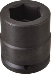 Proto - 1-1/2" Drive 1-7/8" Standard Impact Socket - 6 Points, 3-11/32" OAL - USA Tool & Supply