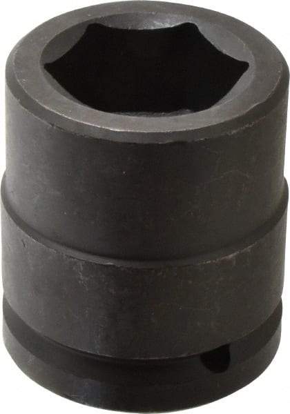 Proto - 1-1/2" Drive 1-15/16" Standard Impact Socket - 6 Points, 3-5/8" OAL - USA Tool & Supply