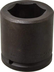 Proto - 1-1/2" Drive 2-5/16" Standard Impact Socket - 6 Points, 3-7/8" OAL - USA Tool & Supply