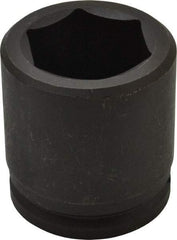 Proto - 1-1/2" Drive 2-1/2" Standard Impact Socket - 6 Points, 4" OAL - USA Tool & Supply