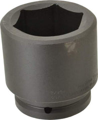 Proto - 1-1/2" Drive 2-15/16" Standard Impact Socket - 6 Points, 4-1/2" OAL - USA Tool & Supply
