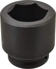 Proto - 1-1/2" Drive 3" Standard Impact Socket - 6 Points, 4-1/2" OAL - USA Tool & Supply