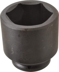 Proto - 1-1/2" Drive 3-1/2" Standard Impact Socket - 6 Points, 4-31/32" OAL - USA Tool & Supply