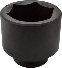 Proto - 1-1/2" Drive 4" Standard Impact Socket - 6 Points, 5-1/2" OAL - USA Tool & Supply
