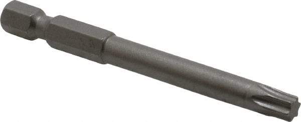 Irwin - T30 Torx Bit - 1/4" Hex Drive, 2-3/4" OAL - USA Tool & Supply