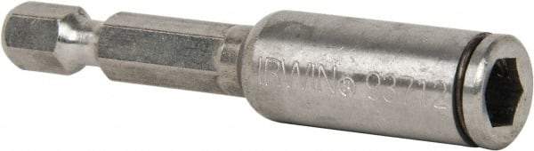 Irwin - 1/4" Hex Drive 2-1/4" OAL Hex Bit Holder Bit - 1/4" Hex - USA Tool & Supply