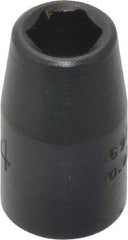 Proto - 1/4" Drive 1/4" Standard Impact Socket - 6 Points, 7/8" OAL - USA Tool & Supply