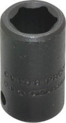 Proto - 1/4" Drive 5/16" Standard Impact Socket - 6 Points, 7/8" OAL - USA Tool & Supply