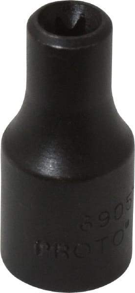 Proto - 1/4" Drive Impact Socket - 1" OAL - USA Tool & Supply
