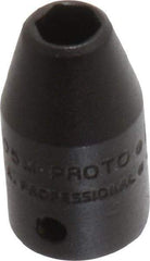 Proto - 1/4" Drive 5mm Standard Impact Socket - 6 Points, 7/8" OAL - USA Tool & Supply