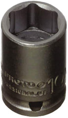 Proto - 1/4" Drive 4mm Standard Impact Socket - 6 Points, 7/8" OAL - USA Tool & Supply