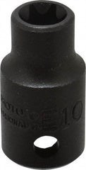 Proto - 3/8" Drive Impact Socket - 1-1/4" OAL - USA Tool & Supply