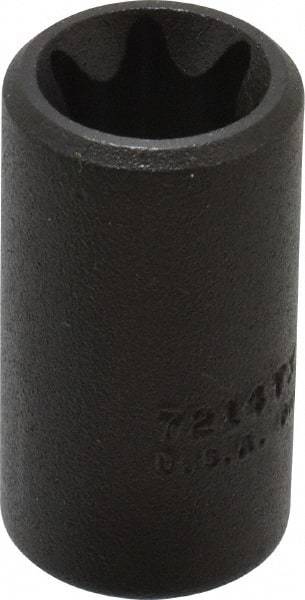 Proto - 3/8" Drive Impact Socket - 1-1/4" OAL - USA Tool & Supply