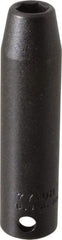 Proto - 3/8" Drive 5/16" Deep Impact Socket - 6 Points, 2-3/4" OAL - USA Tool & Supply