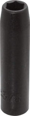 Proto - 3/8" Drive 3/8" Deep Impact Socket - 6 Points, 2-3/4" OAL - USA Tool & Supply