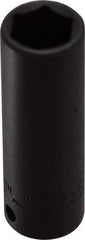 Proto - 3/8" Drive 5/8" Deep Impact Socket - 6 Points, 2-3/4" OAL - USA Tool & Supply