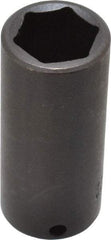 Proto - 3/8" Drive 13/16" Deep Impact Socket - 6 Points, 2-3/4" OAL - USA Tool & Supply