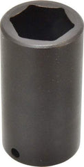 Proto - 3/8" Drive 1" Deep Impact Socket - 6 Points, 2-3/4" OAL - USA Tool & Supply