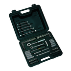 STANLEY® 1/4" & 3/8" Drive 75 Piece Master Mechanic's Tool Set - USA Tool & Supply