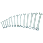 STANLEY® 14 Piece Satin Finish Combination Wrench Set – 12 Point - USA Tool & Supply