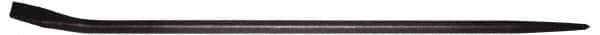 Value Collection - 36" OAL Pinch Bar - 7/8" Wide, Steel - USA Tool & Supply