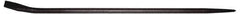 Value Collection - 36" OAL Pinch Bar - 7/8" Wide, Steel - USA Tool & Supply