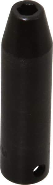 Proto - 3/8" Drive 6mm Deep Impact Socket - 6 Points, 2-47/64" OAL - USA Tool & Supply