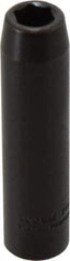 Proto - 3/8" Drive 9mm Deep Impact Socket - 6 Points, 2-47/64" OAL - USA Tool & Supply