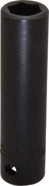 Proto - 3/8" Drive 11mm Deep Impact Socket - 6 Points, 2-47/64" OAL - USA Tool & Supply