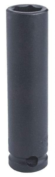 Proto - 3/8" Drive 21mm Deep Impact Socket - 6 Points, 2-47/64" OAL - USA Tool & Supply