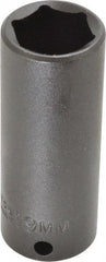 Proto - 3/8" Drive 19mm Deep Impact Socket - 6 Points, 2-47/64" OAL - USA Tool & Supply