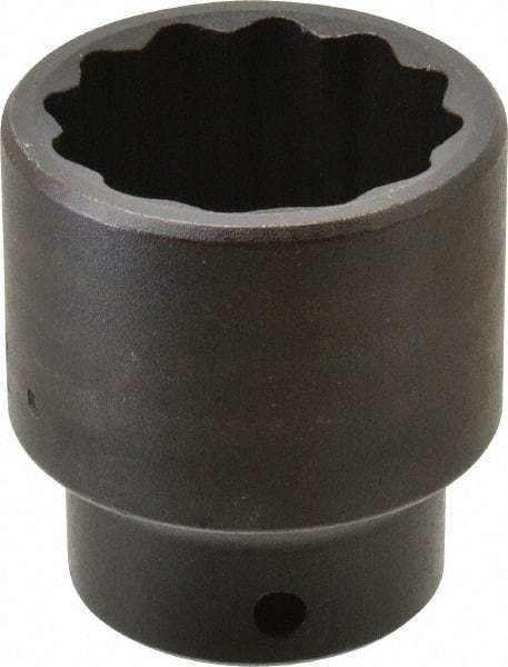 Proto - 1/2" Drive 1-1/2" Standard Impact Socket - 12 Points, 2-15/64" OAL - USA Tool & Supply