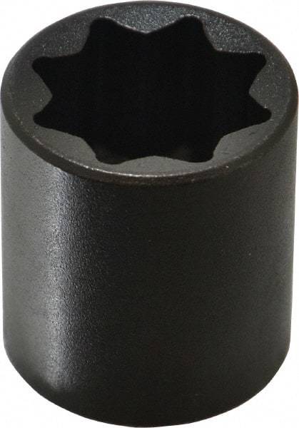 Proto - 1/2" Drive 13/16" Standard Impact Socket - 8 Points, 1-1/2" OAL - USA Tool & Supply