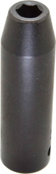 Proto - 1/2" Drive 3/8" Deep Impact Socket - 6 Points, 3-1/4" OAL - USA Tool & Supply
