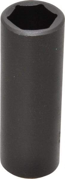 Proto - 1/2" Drive 3/4" Deep Impact Socket - 6 Points, 3-1/4" OAL - USA Tool & Supply