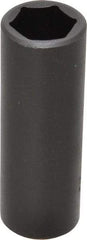 Proto - 1/2" Drive 3/4" Deep Impact Socket - 6 Points, 3-1/4" OAL - USA Tool & Supply