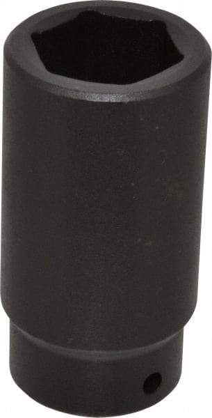 Proto - 1/2" Drive 1-3/16" Deep Impact Socket - 6 Points, 3-1/2" OAL - USA Tool & Supply