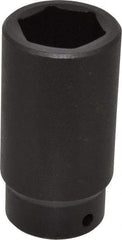 Proto - 1/2" Drive 1-3/16" Deep Impact Socket - 6 Points, 3-1/2" OAL - USA Tool & Supply