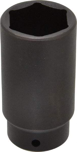 Proto - 1/2" Drive 1-3/8" Deep Impact Socket - 6 Points, 3-1/2" OAL - USA Tool & Supply