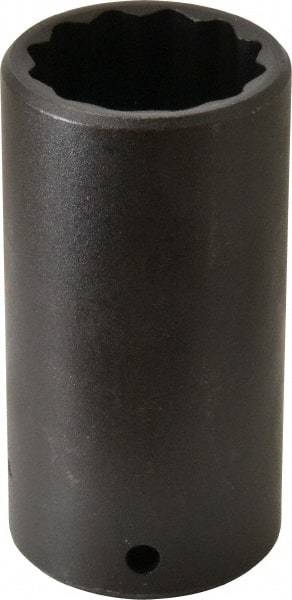 Proto - 1/2" Drive 1-5/16" Deep Impact Socket - 12 Points, 3-1/2" OAL - USA Tool & Supply