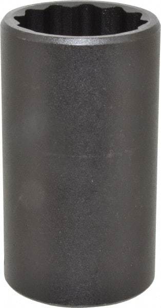 Proto - 1/2" Drive 1-7/16" Deep Impact Socket - 12 Points, 3-1/2" OAL - USA Tool & Supply