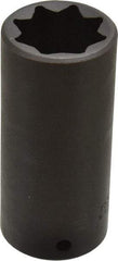 Proto - 1/2" Drive 15/16" Deep Impact Socket - 8 Points, 3-1/2" OAL - USA Tool & Supply