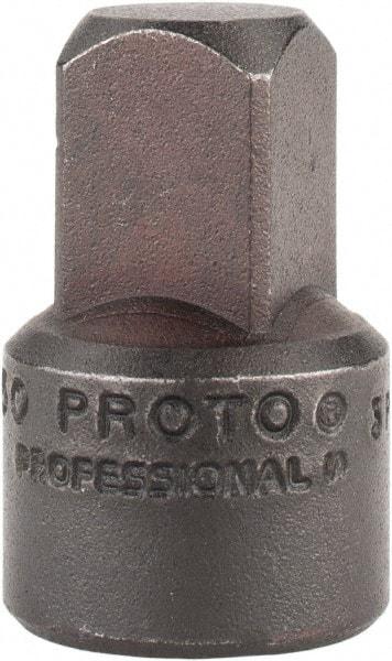 Proto - 1/2 Male 3/8 Female Impact Drive Adapter - 1-5/16" OAL - USA Tool & Supply
