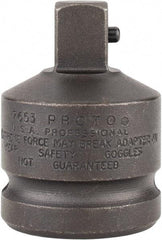 Proto - 1/2 Male 3/4 Female Impact Drive Adapter - 2-1/16" OAL - USA Tool & Supply