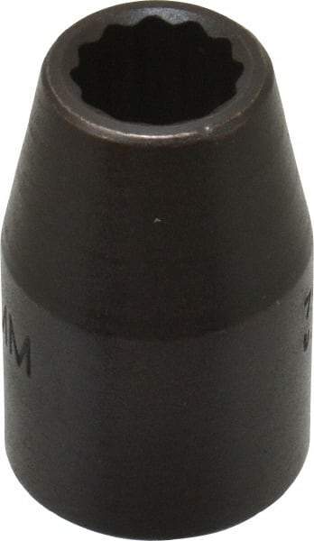 Proto - 1/2" Drive 11mm Standard Impact Socket - 12 Points, 1-1/2" OAL - USA Tool & Supply