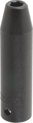 Proto - 1/2" Drive 8mm Deep Impact Socket - 6 Points, 3-1/4" OAL - USA Tool & Supply