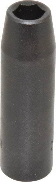 Proto - 1/2" Drive 12mm Deep Impact Socket - 6 Points, 3-1/4" OAL - USA Tool & Supply
